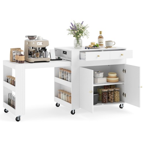 Costway stretchable kitchen - costway,