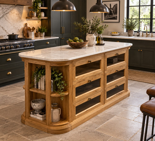 Solid acacia wood - solid, kitchen