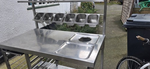 Prep table free standing - prep,