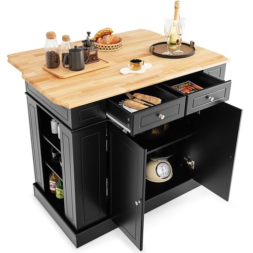 Kitchen island table - island, with